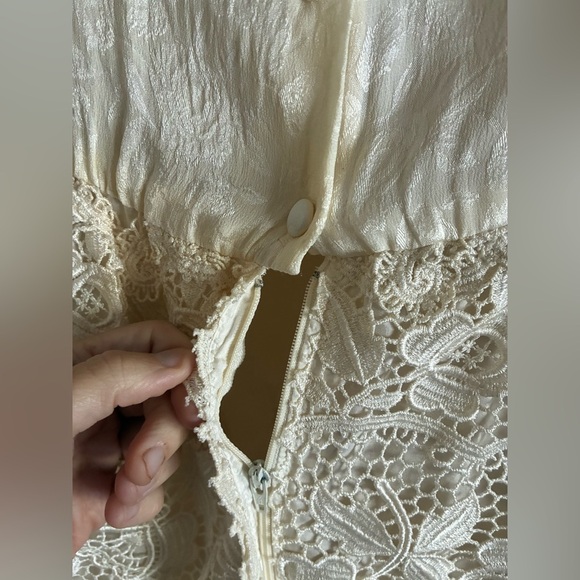 Vintage Lillie Rubin x Capriccio by Digna 80’s Silk Gown USA Made Wedding 8 - Picture 15 of 16